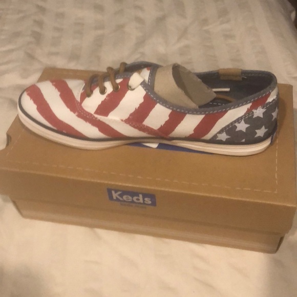 american flag keds